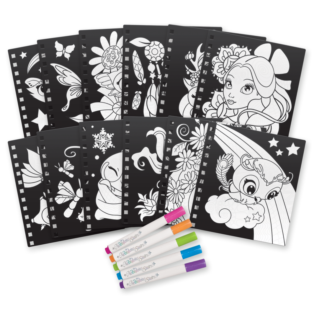 Nebulous Stars Small Creative Book Magic Pattern Velvet