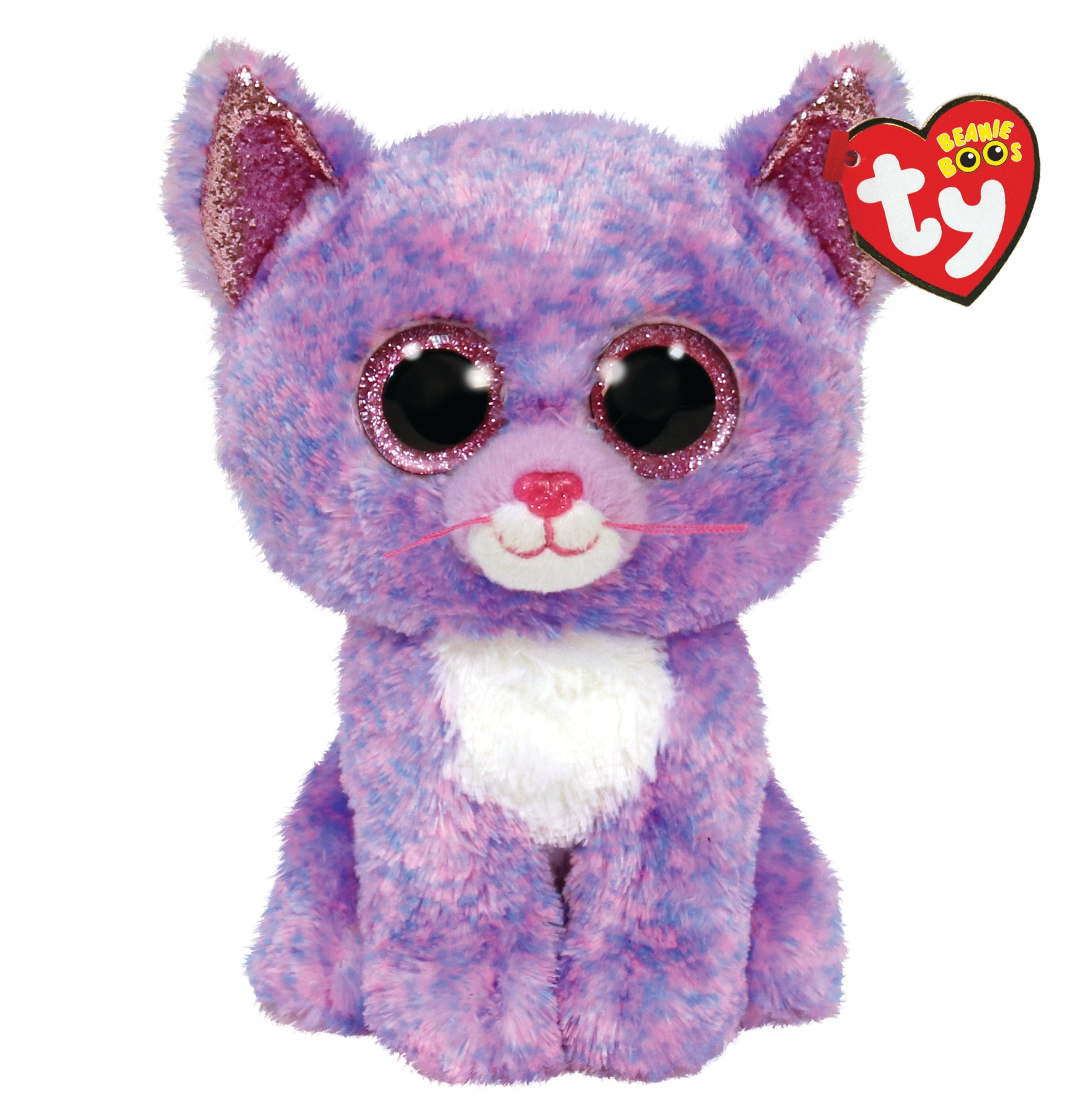 Ty Beanie Boo Regular - Cassidy Lavender Cat