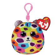 Ty Beanie Boos Squish A Boo Clip Giselle Leopard - Toyworld Australia