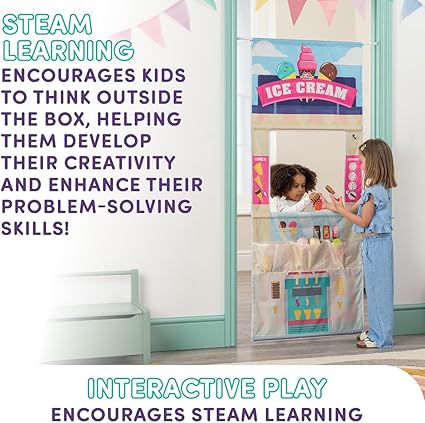 Toyrific Pop-Up Play Town Ice Cream Shop