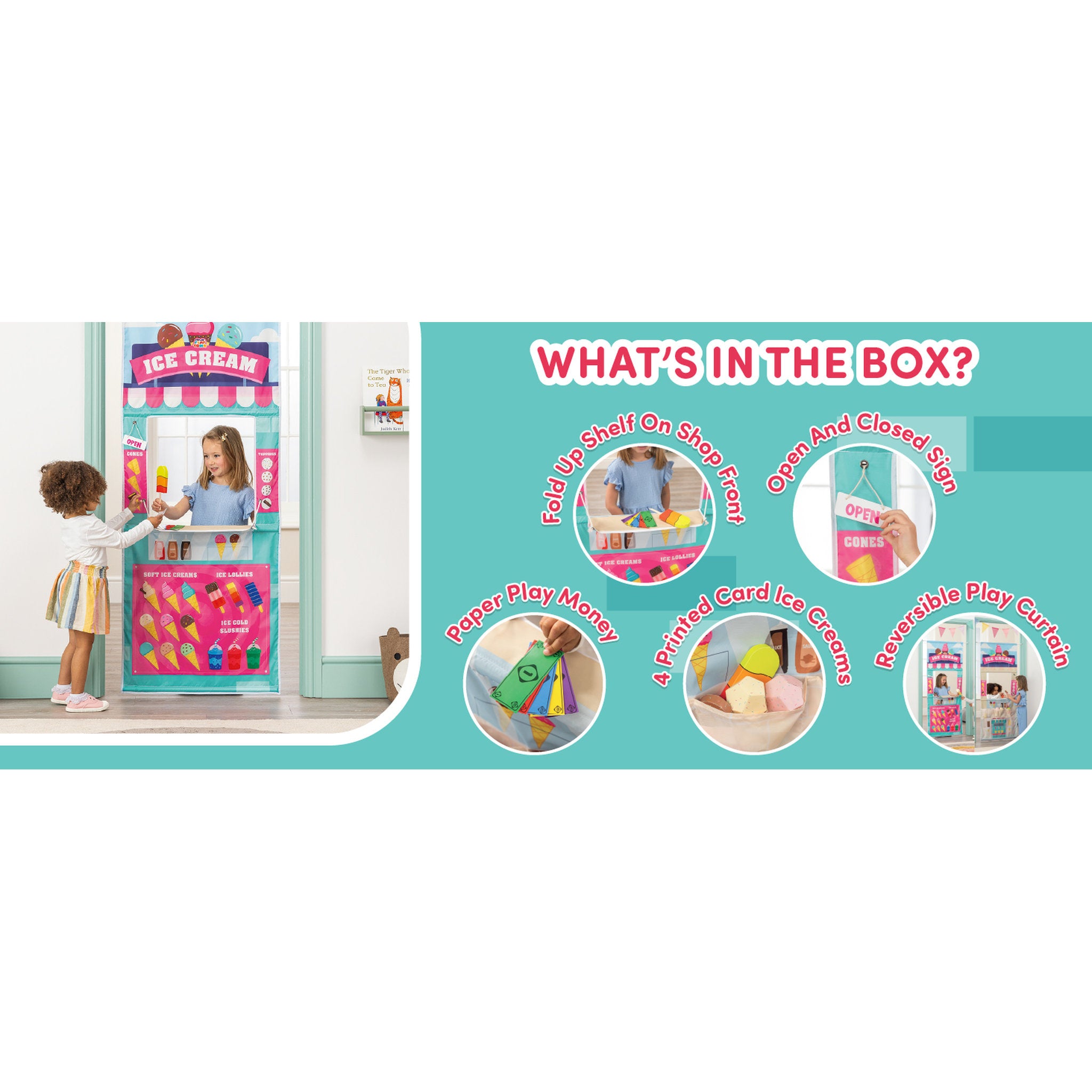 Toyrific Pop-Up Play Town Ice Cream Shop