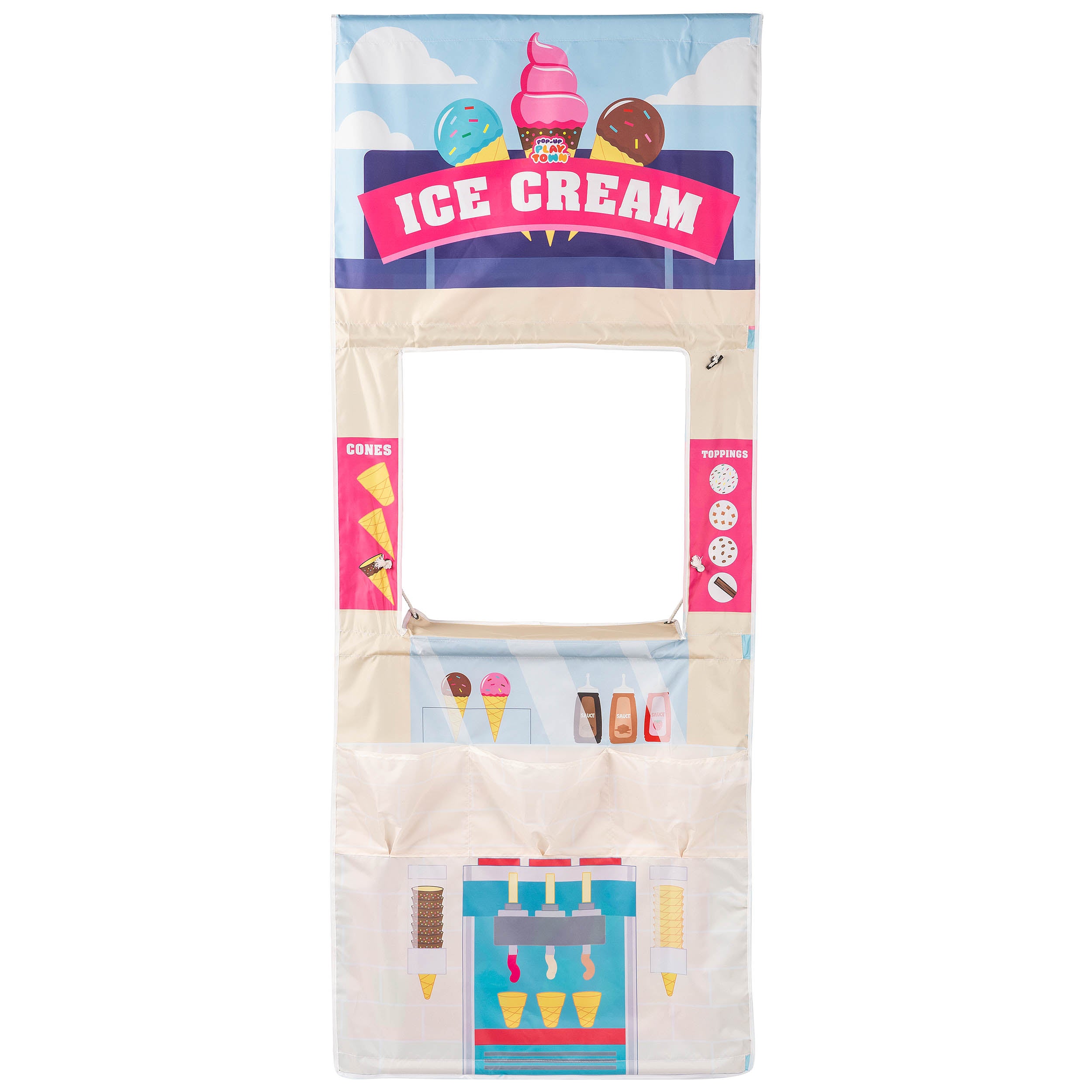 Toyrific Pop-Up Play Town Ice Cream Shop