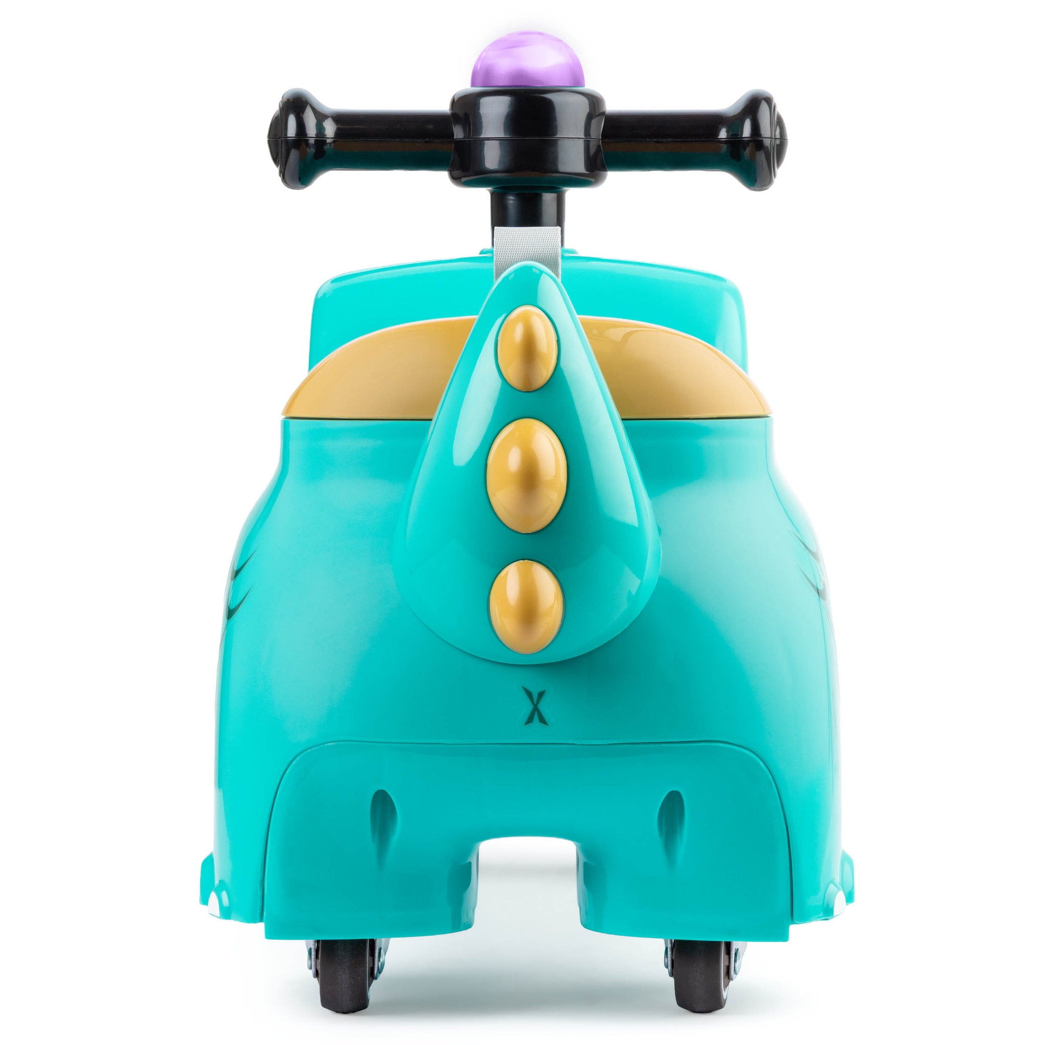Xootz Snootz Foot-To-Floor Ride-On - Snorzee Teal