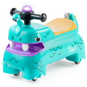 Xootz Snootz Foot-To-Floor Ride-On - Snorzee Teal