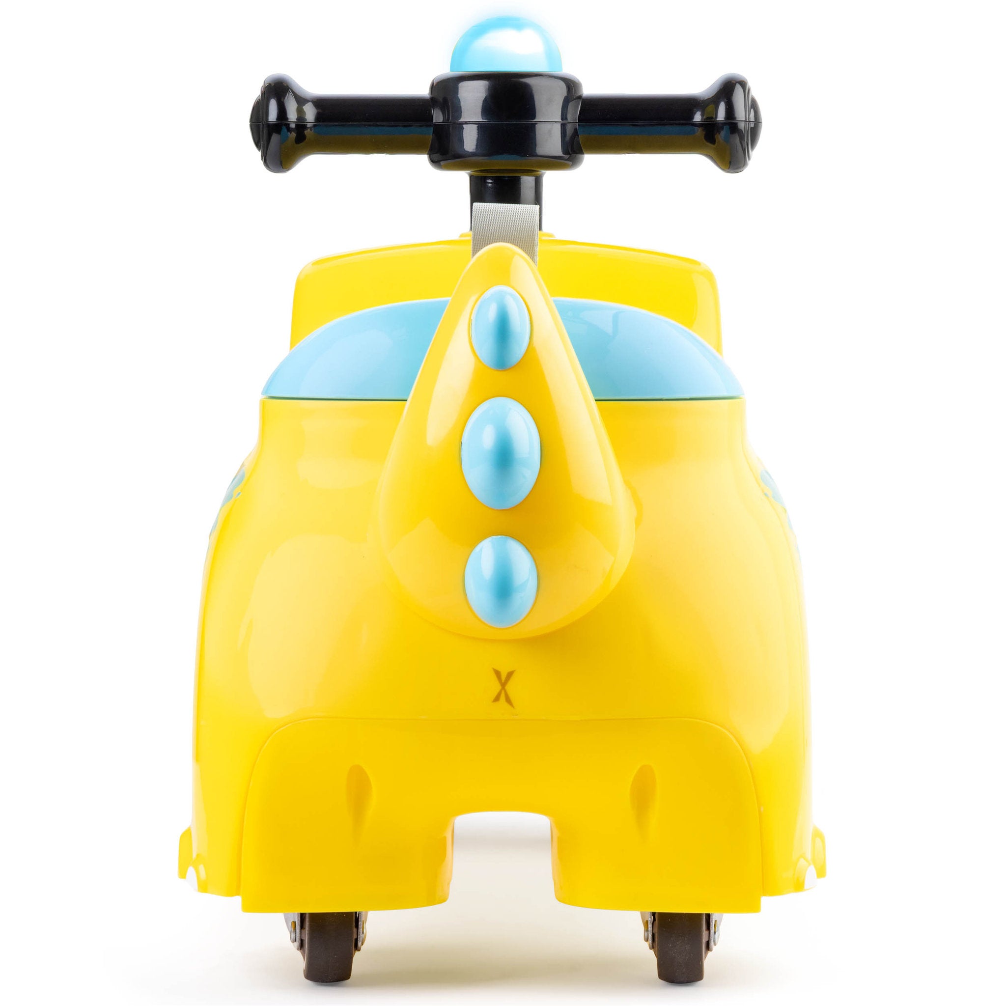 Xootz Snootz Foot-To-Floor Ride-On - Sir Lickalot Yellow