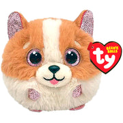 Ty Beanie Ball - Tanner Brown & White Dog