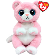 Ty Beanie Bellies Regular - Lillibelle Pink Cat - Toyworld Australia