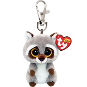 Ty Beanie Boos Clip - Oakie Gray Raccoon