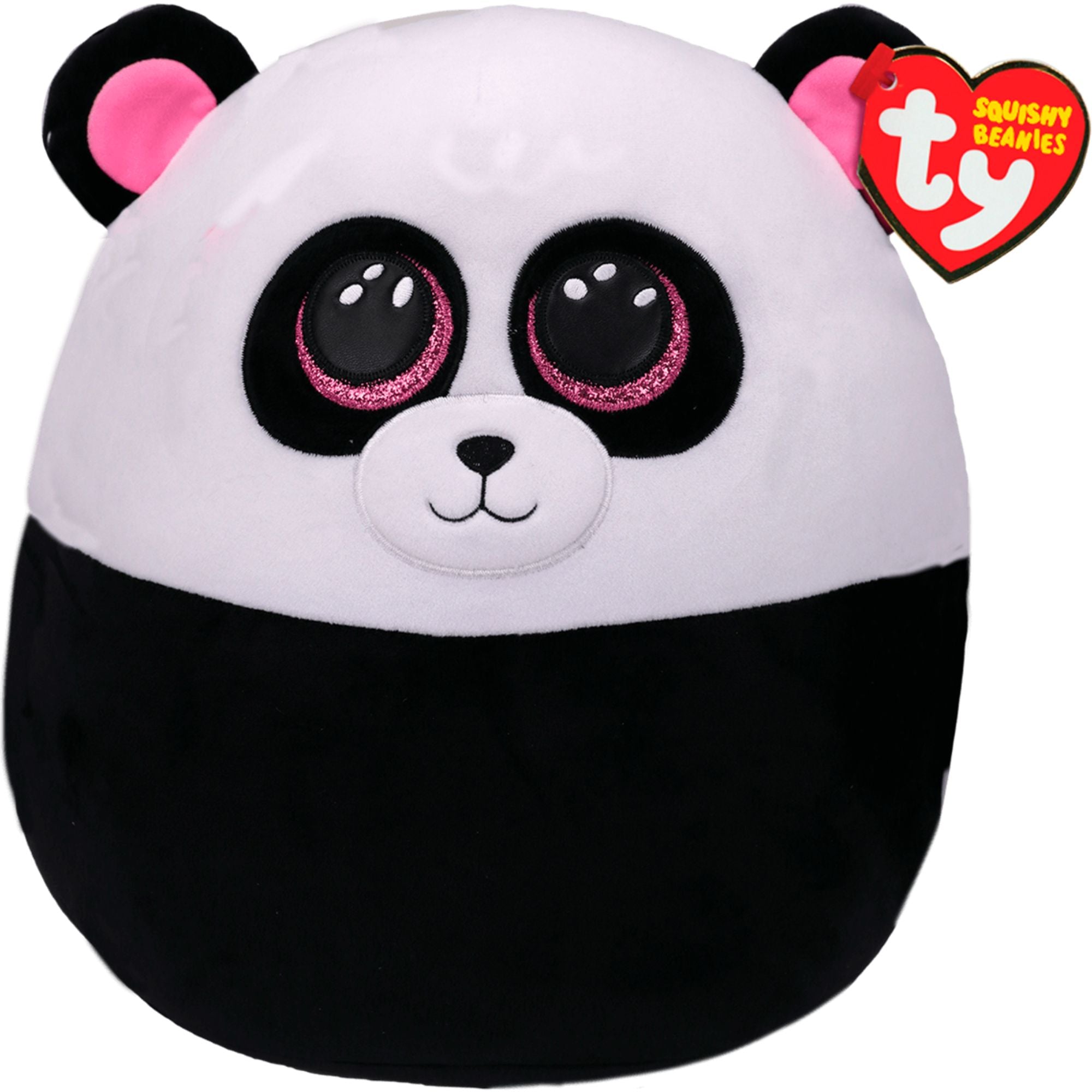 Ty Squishy Beanies 25cm - Bamboo Black And White Panda
