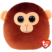 Ty Squishy Beanies 35cm - Dunston Brown Monkey