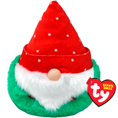 TY WINTER BALL - TOPSY RED HAT GNOME