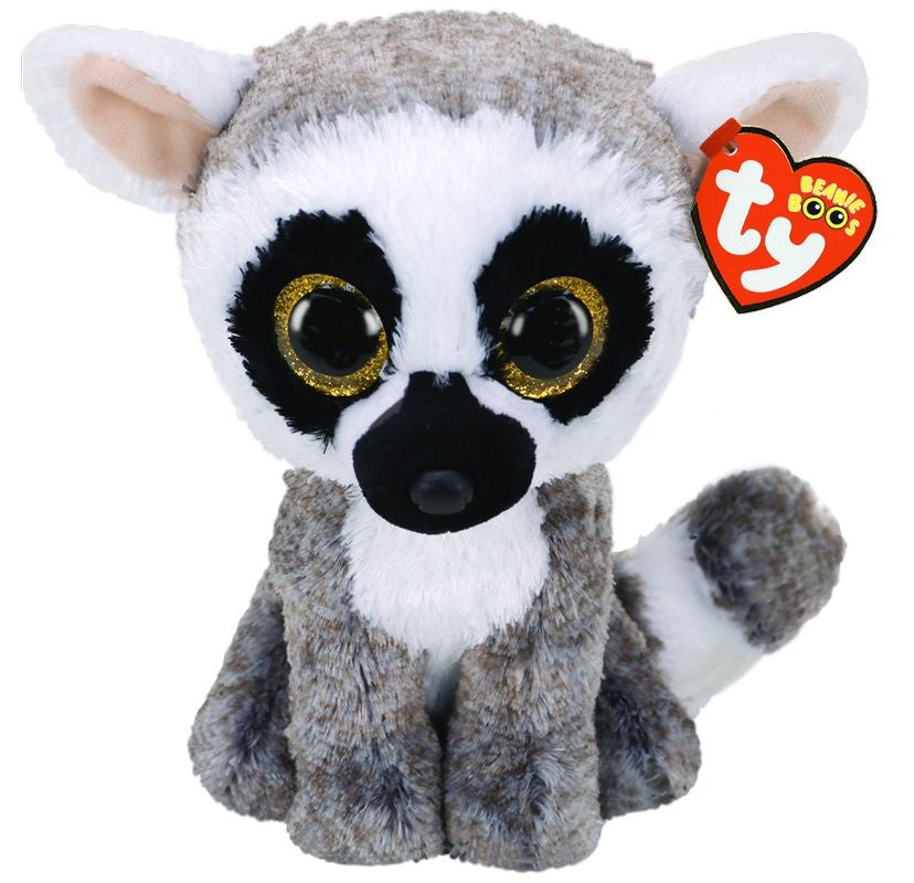 Ty Beanie Boos - Medium Linus Lemur