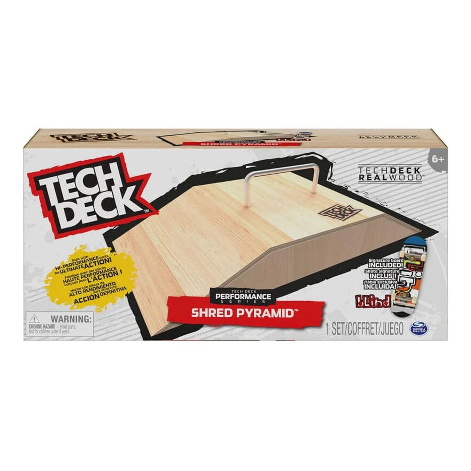 Tech Deck Wooden Funbox Ramp – Toyworld Australia