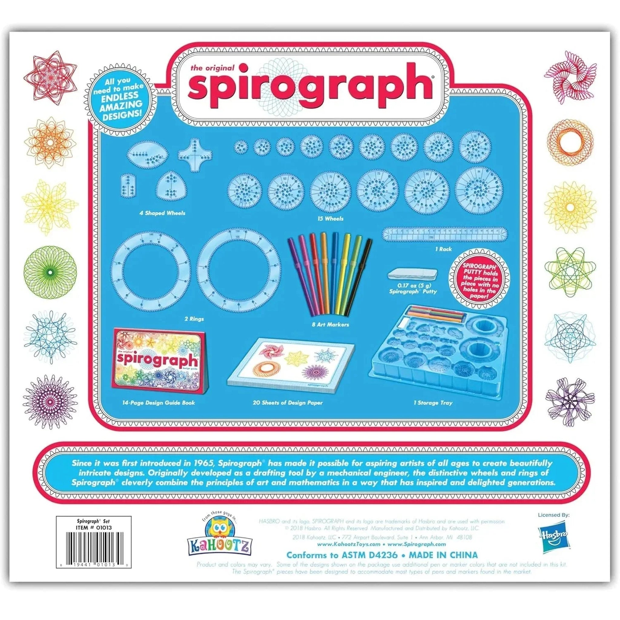 The Original Spirograph Kit With Markers