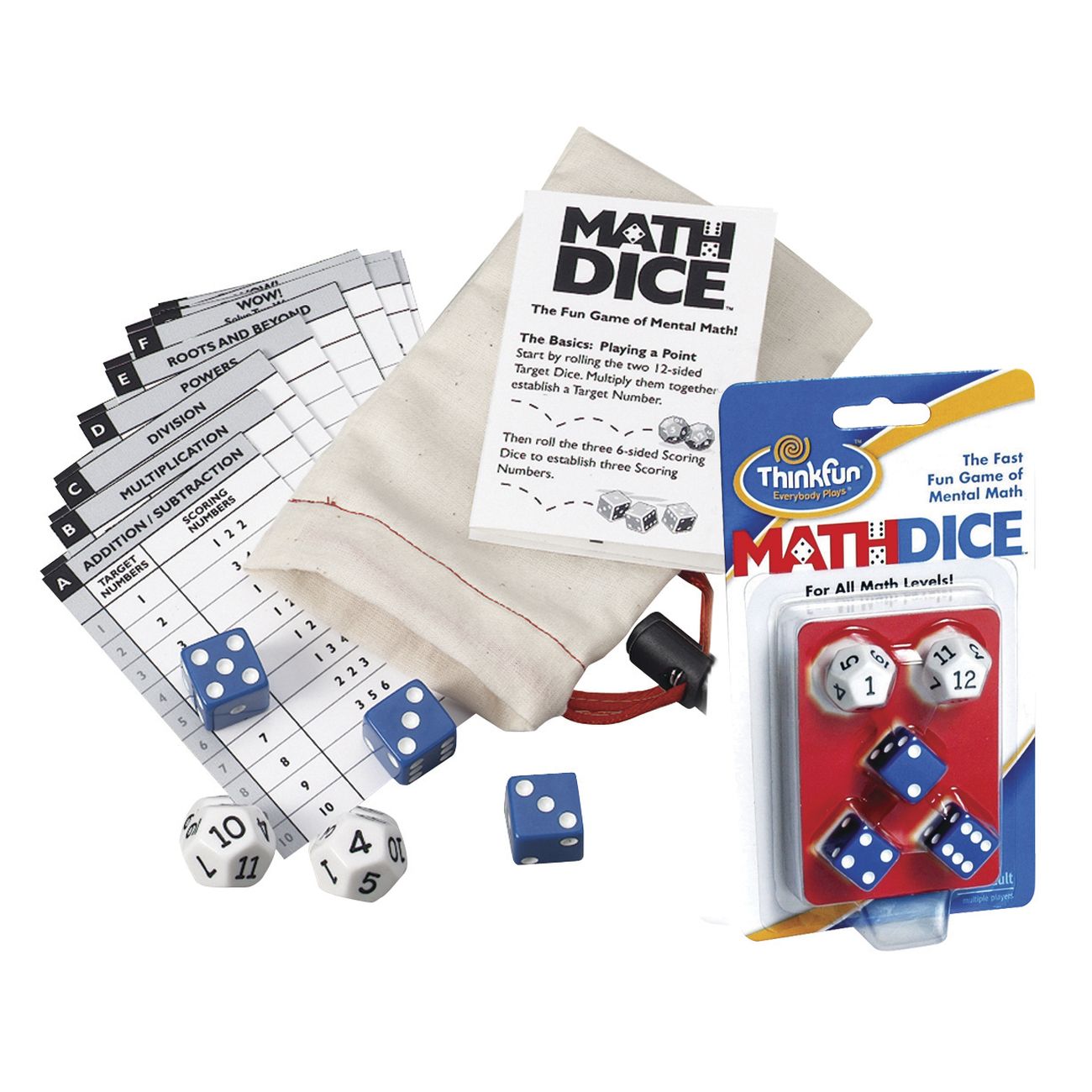 ThinkFun Math Dice Game