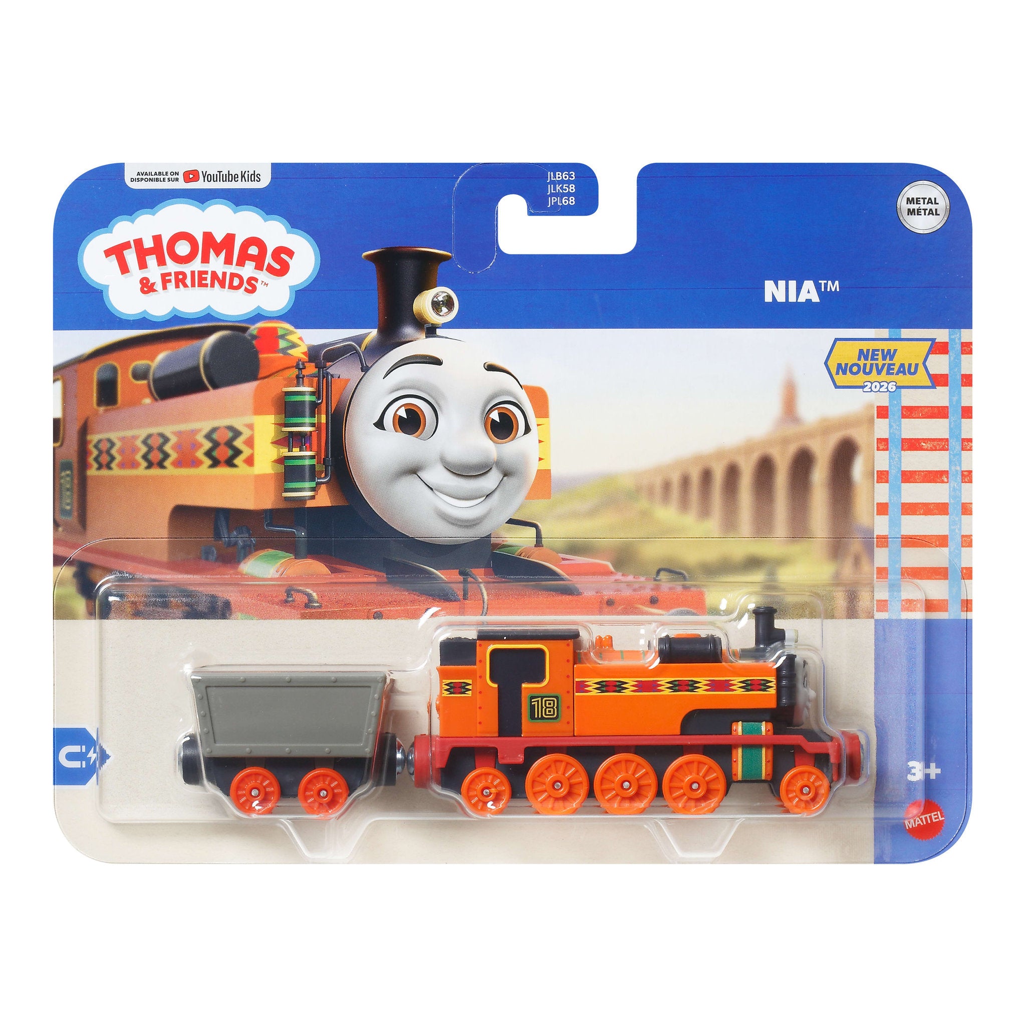 Thomas & Friends Deluxe Die-Cast Engine 2 Pack - Nia