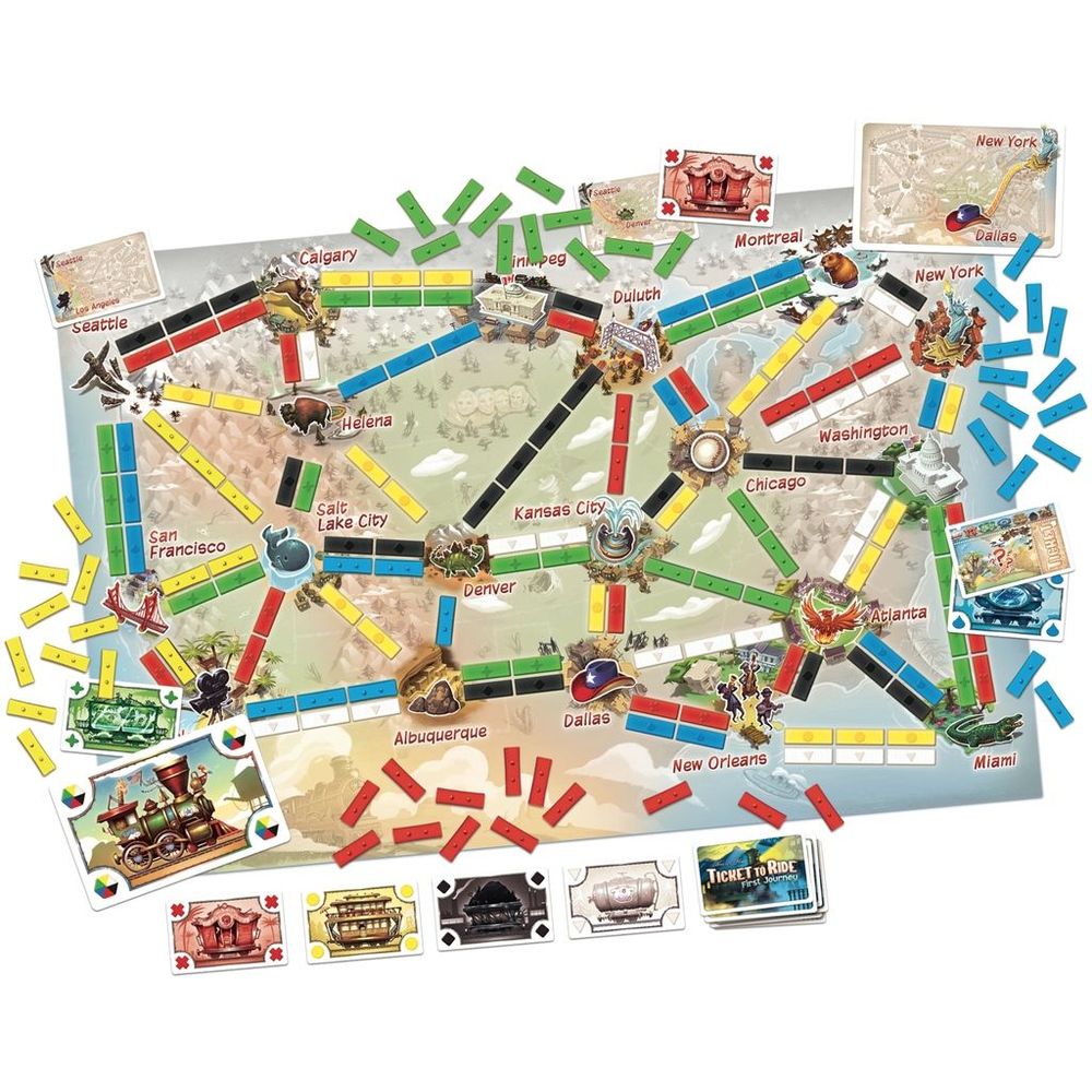 TICKET TO RIDE FIRST JOURNEY