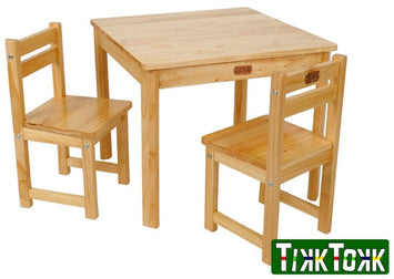 Tikk Tokk Boss Wood Table & Chairs