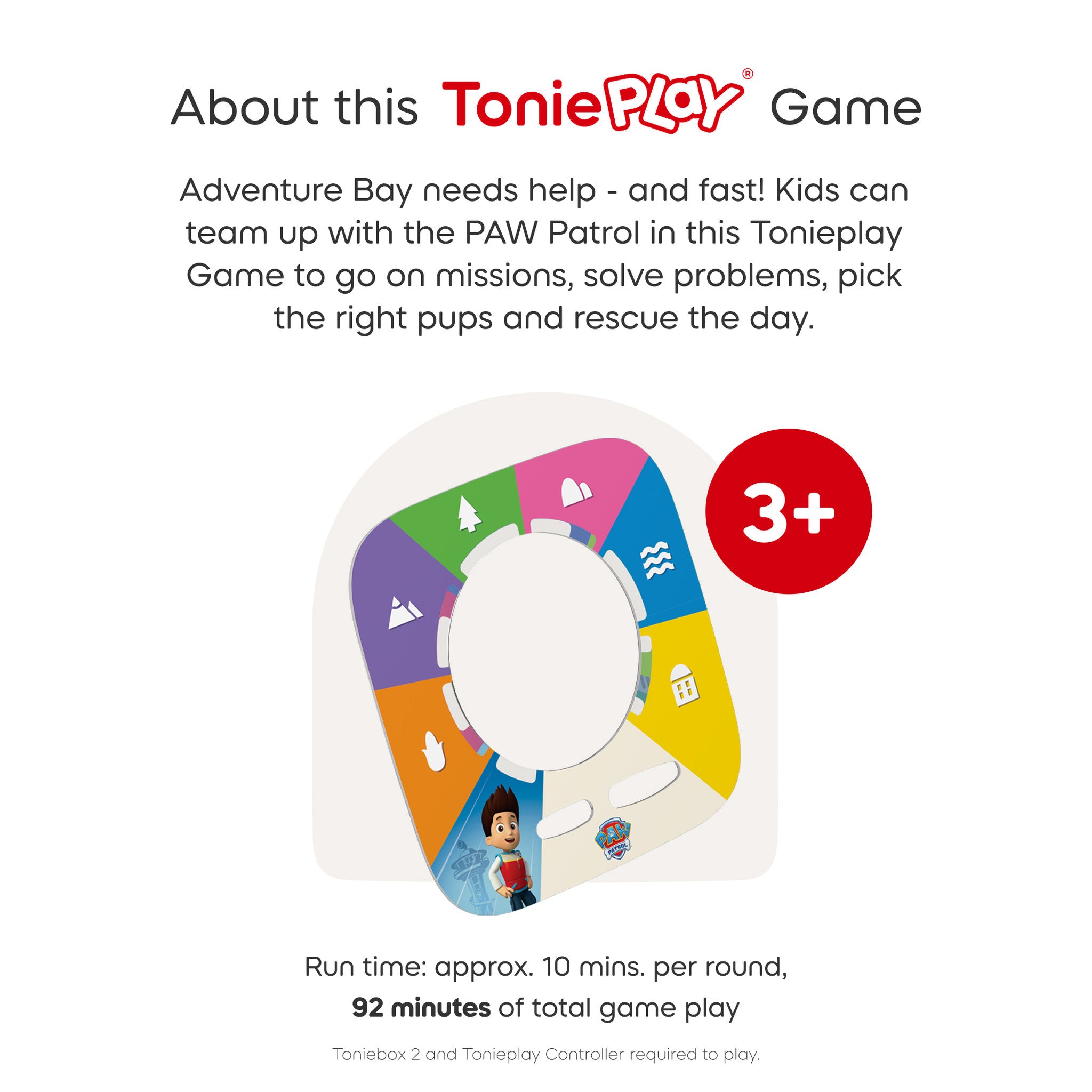 Tonies Tonieplay - PAW Patrol: Adventure Bay Rescue Heroes