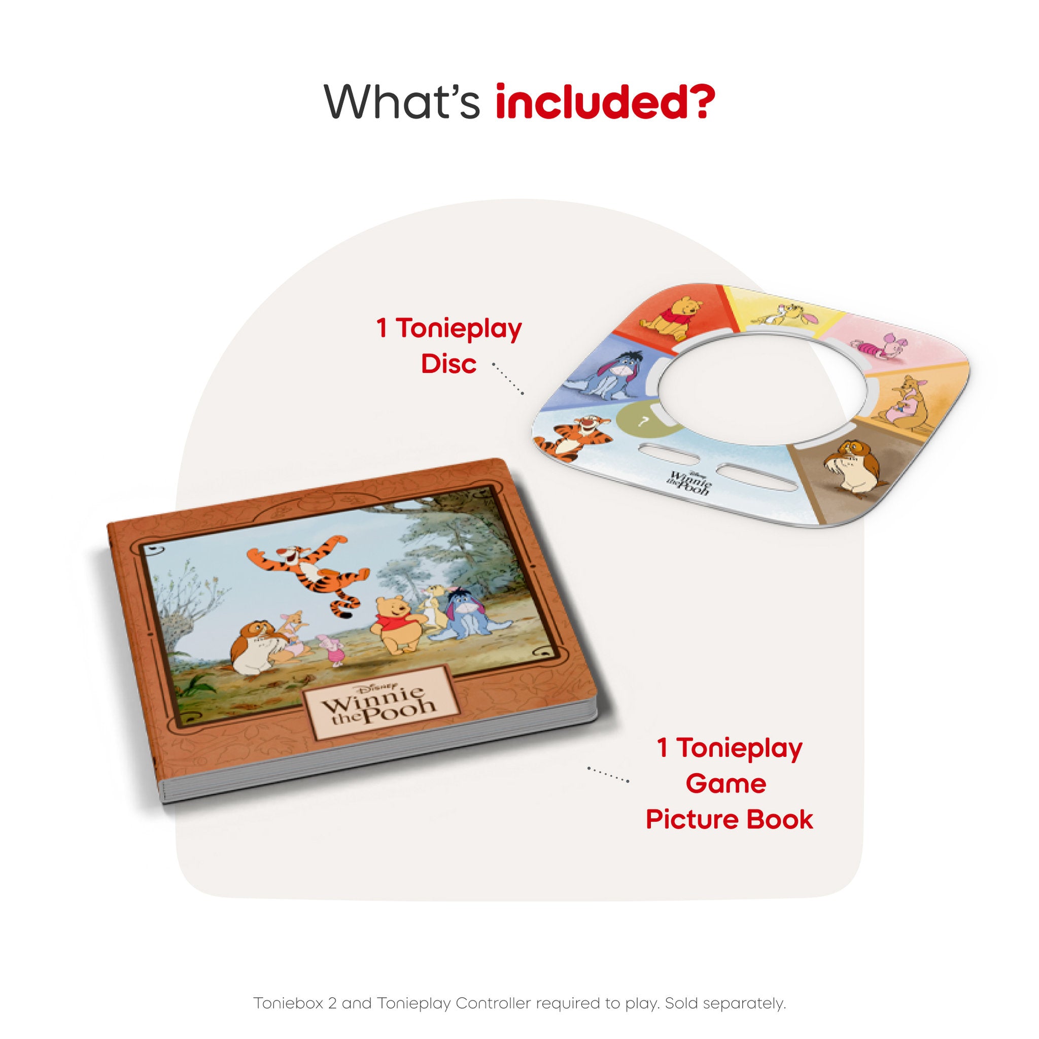 Tonies Tonieplay - Disney Winnie the Pooh: Tigger's Mix-Up Fix-Up Game