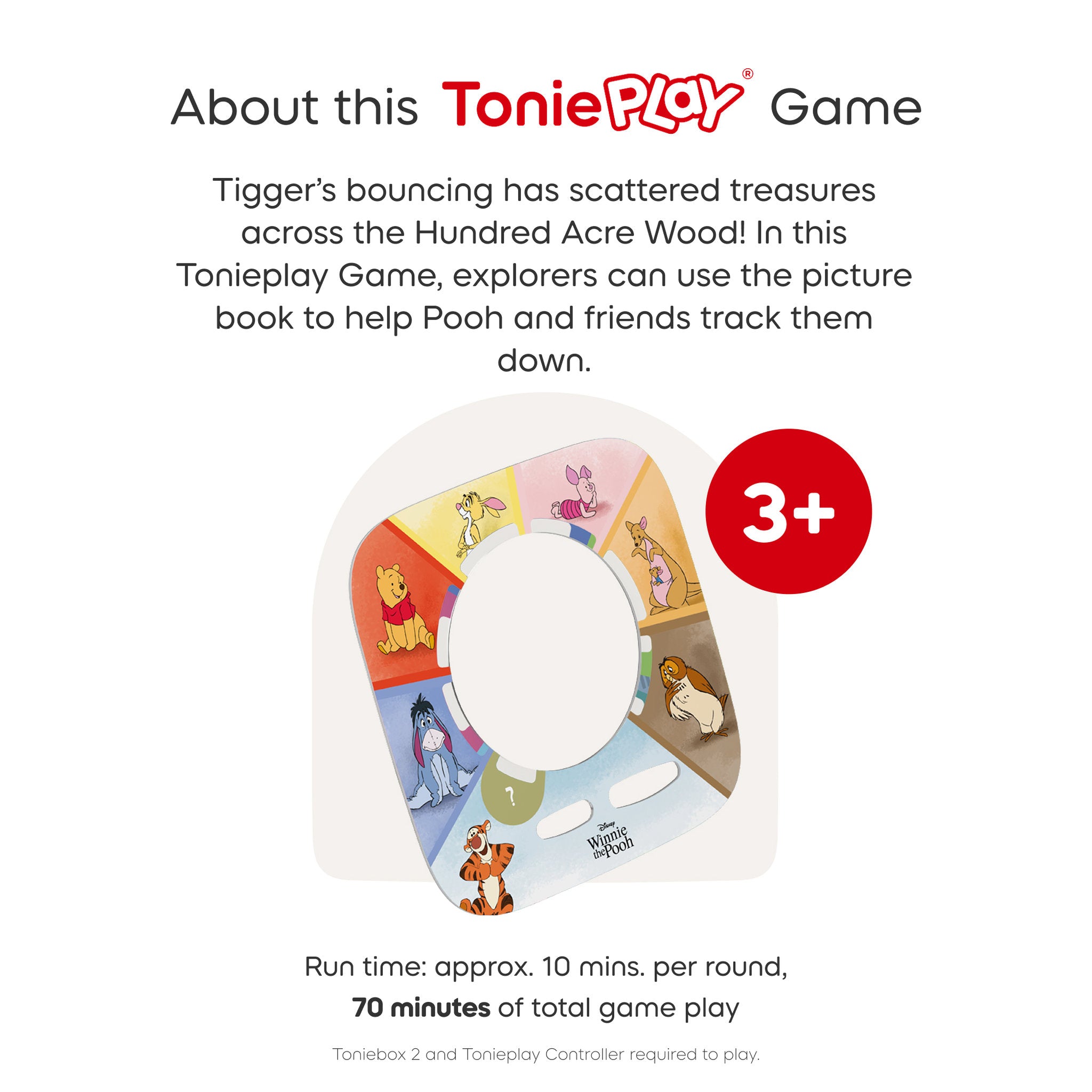Tonies Tonieplay - Disney Winnie the Pooh: Tigger's Mix-Up Fix-Up Game