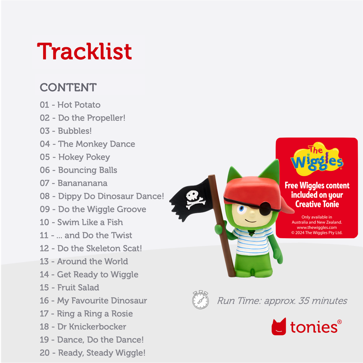 Tonies Creative Audio Character - Pirate Tonie