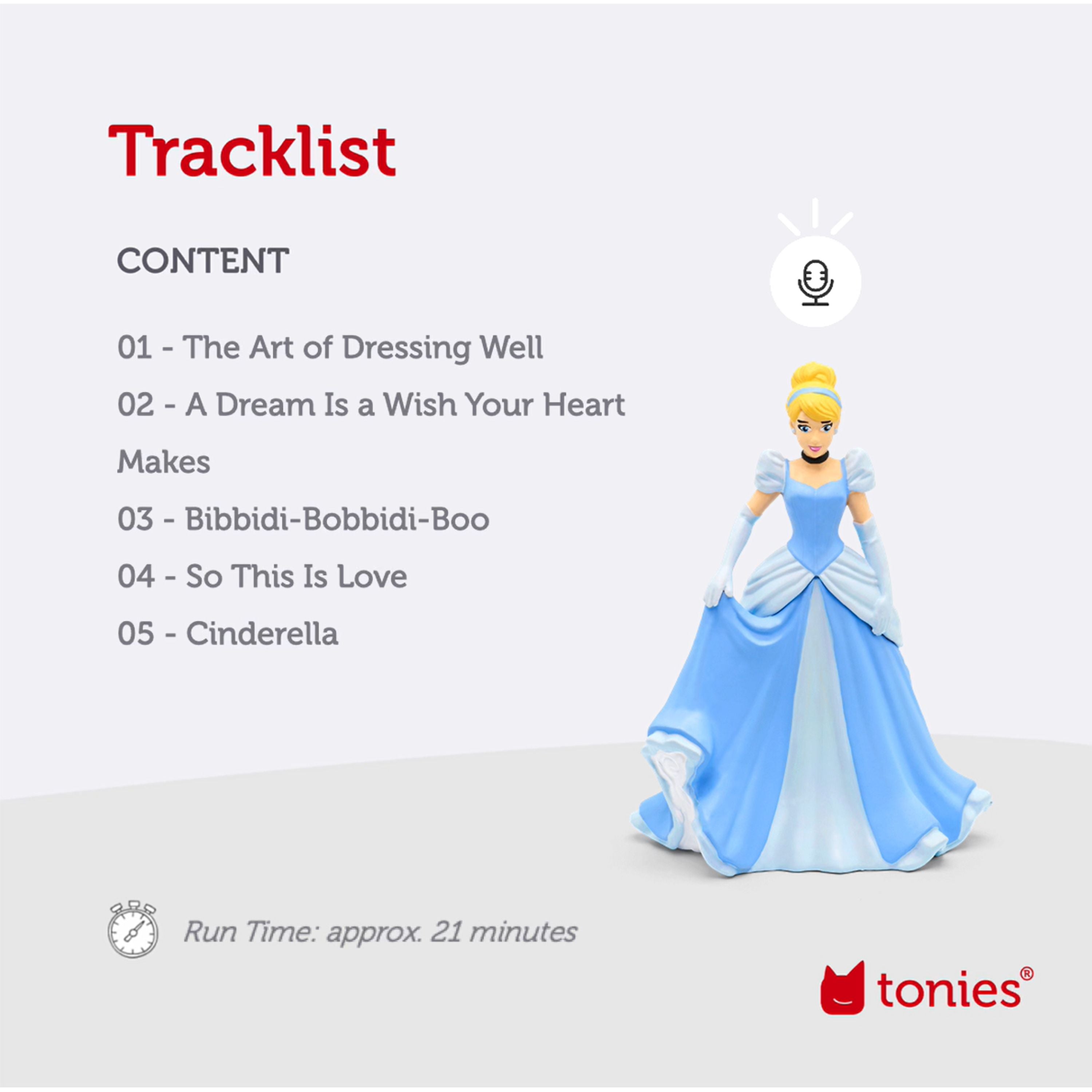 Tonies Audio Character - Disney Cinderella