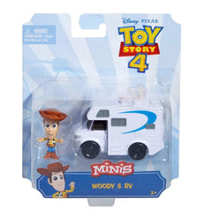 TOY STORY 4 MINIS WITH VEHICLE WOODY & RV