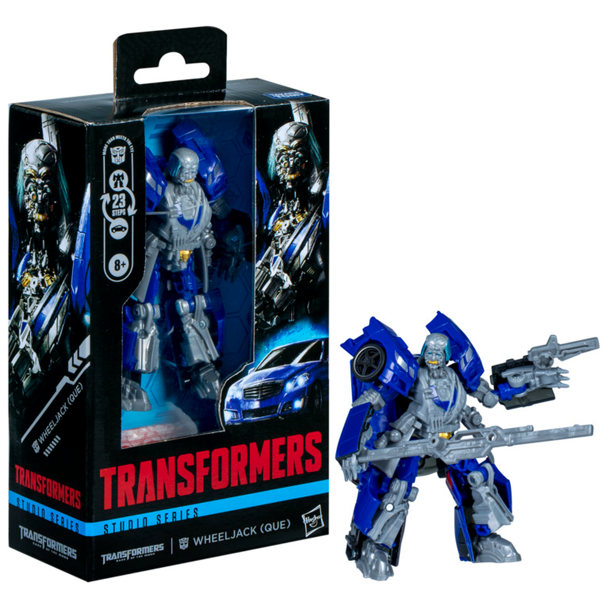 Transformers Studio Series Deluxe 5.5 Inch Action Figure - Dark of the Moon Wheeljack Que