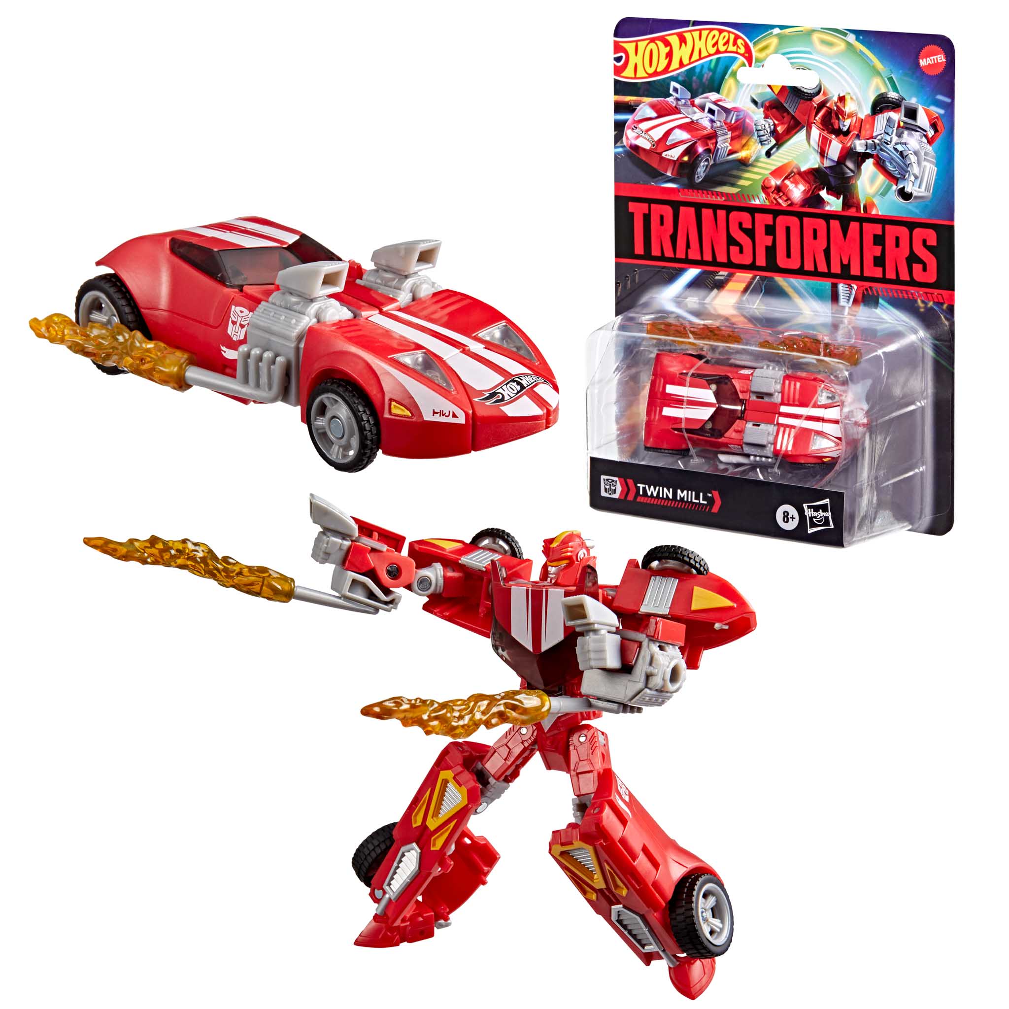 Transformers Generations Collab Hot Wheels Twin Mill