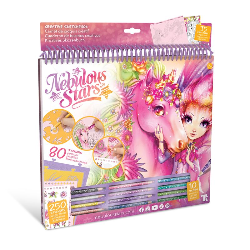 Nebulous Stars Large Creative Sketchbook - Lilyaz & Viviaz