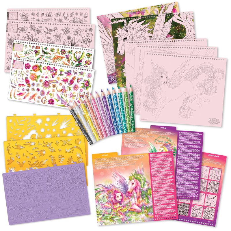 Nebulous Stars Large Creative Sketchbook - Lilyaz & Viviaz