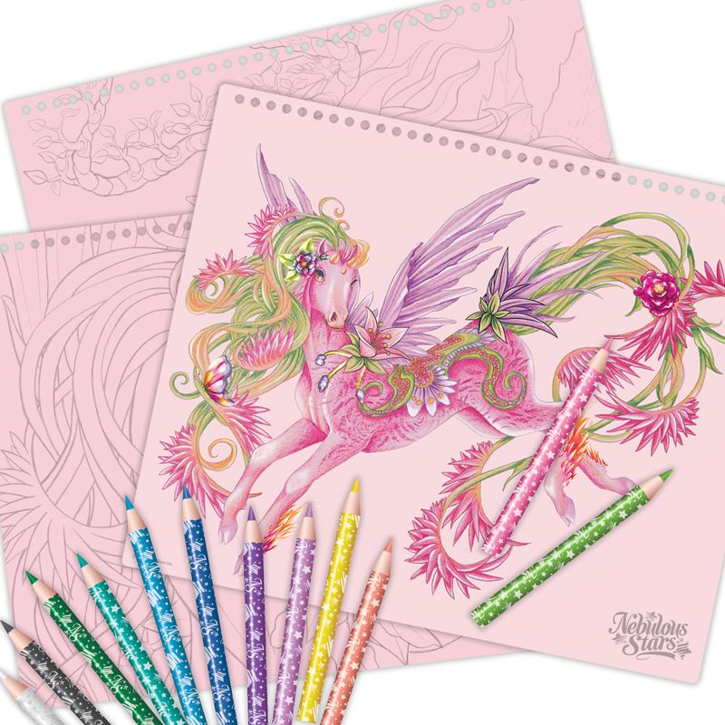 Nebulous Stars Large Creative Sketchbook - Lilyaz & Viviaz