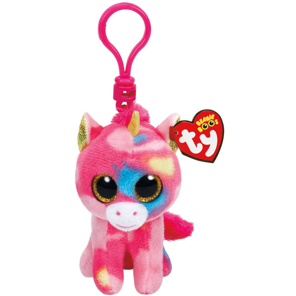 Ty Beanie Boos Clip - Fantasia The Unicorn - Toyworld Australia