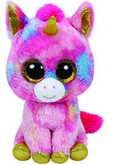 Ty Beanie Boos Regular - Fantasia The Unicorn - Toyworld Australia