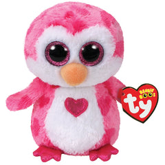 TY BEANIE BOOS JULIET THE PINK PENGUIN