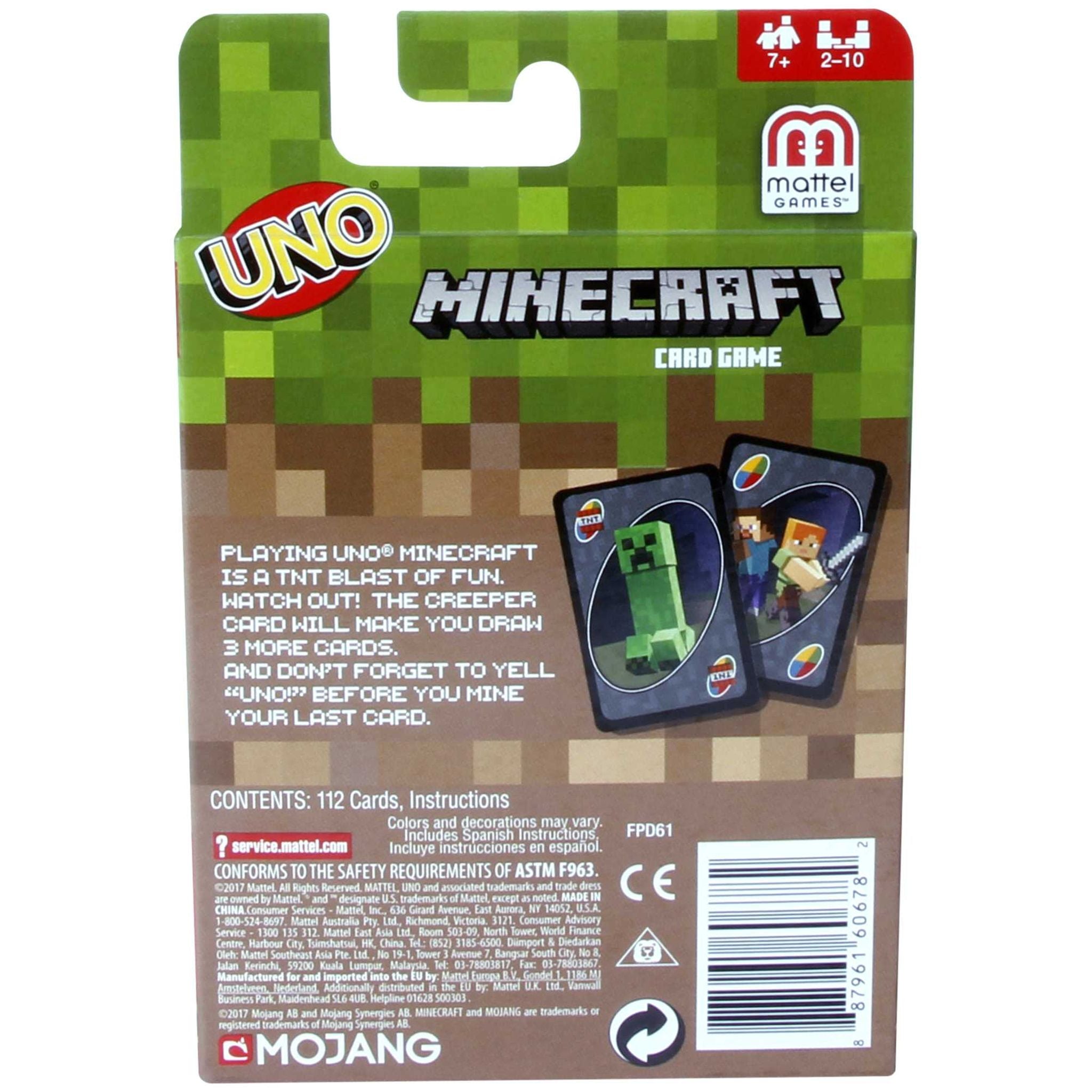 UNO Minecraft Card Game