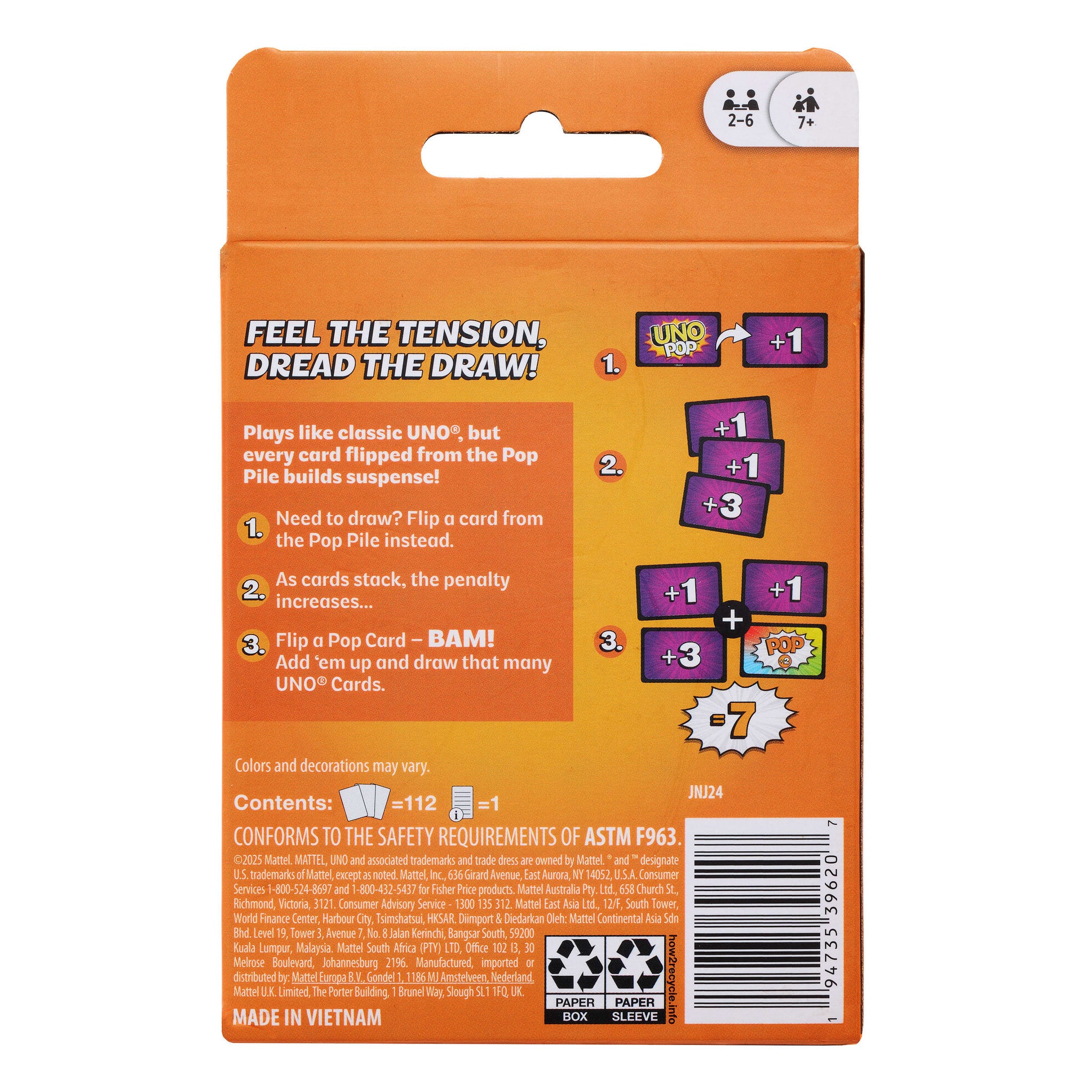 UNO Pop Card Game