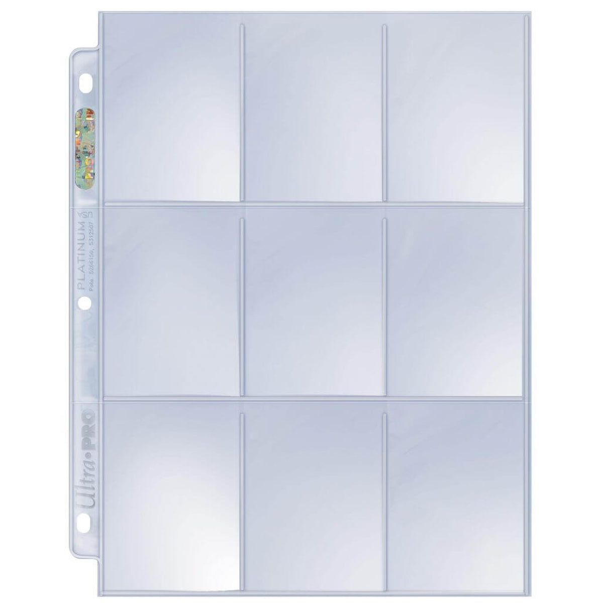 Ultra PRO Platinum 9 Pocket Page - Single Page