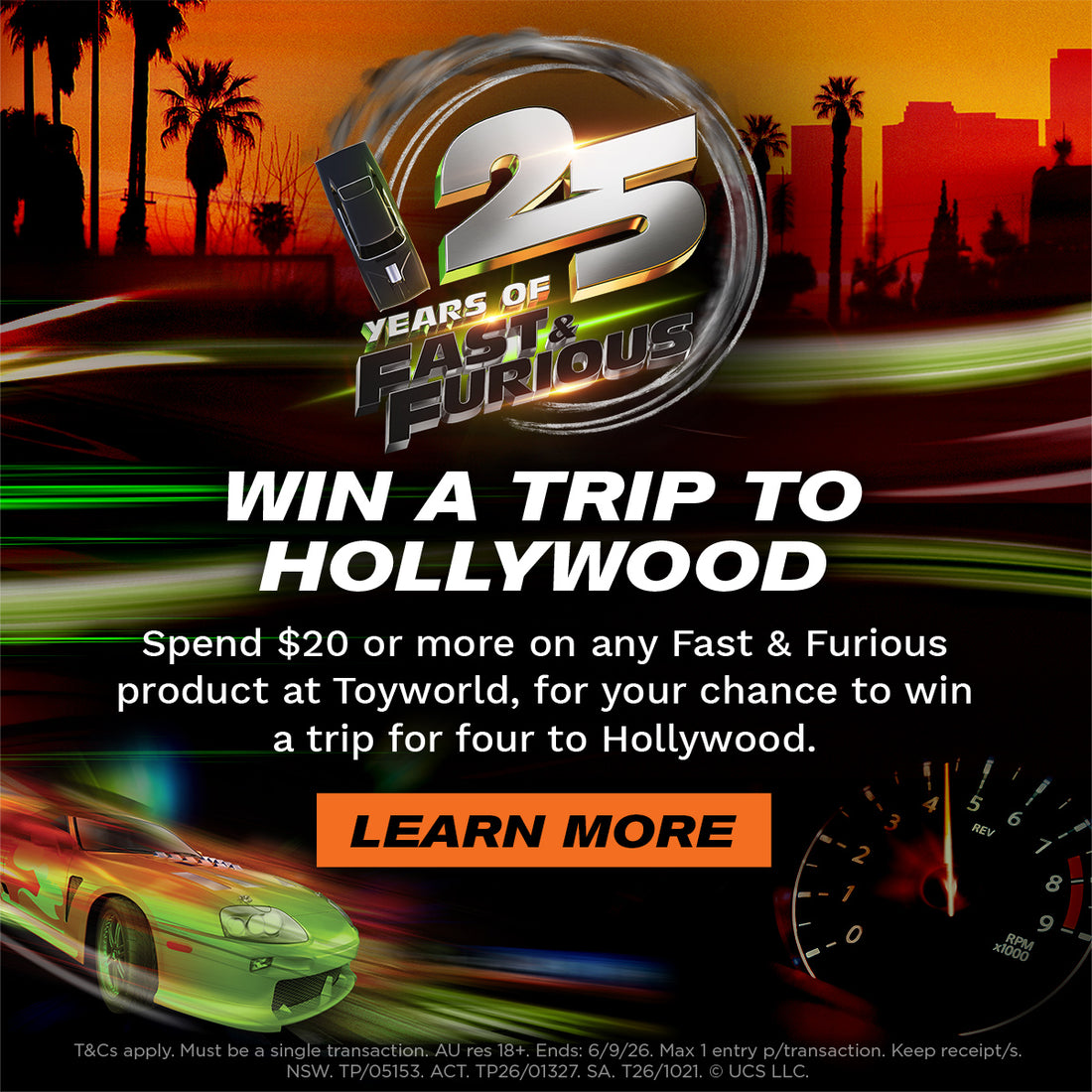 WIN With Fast & Furious!