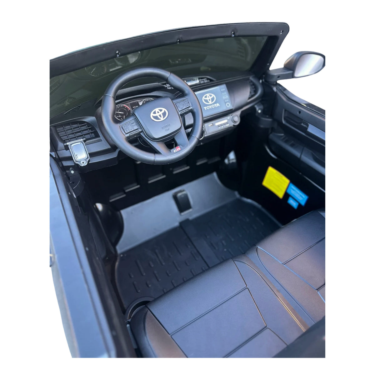 Volta Toyota Revo Hilux 24V Ride-On Car Black