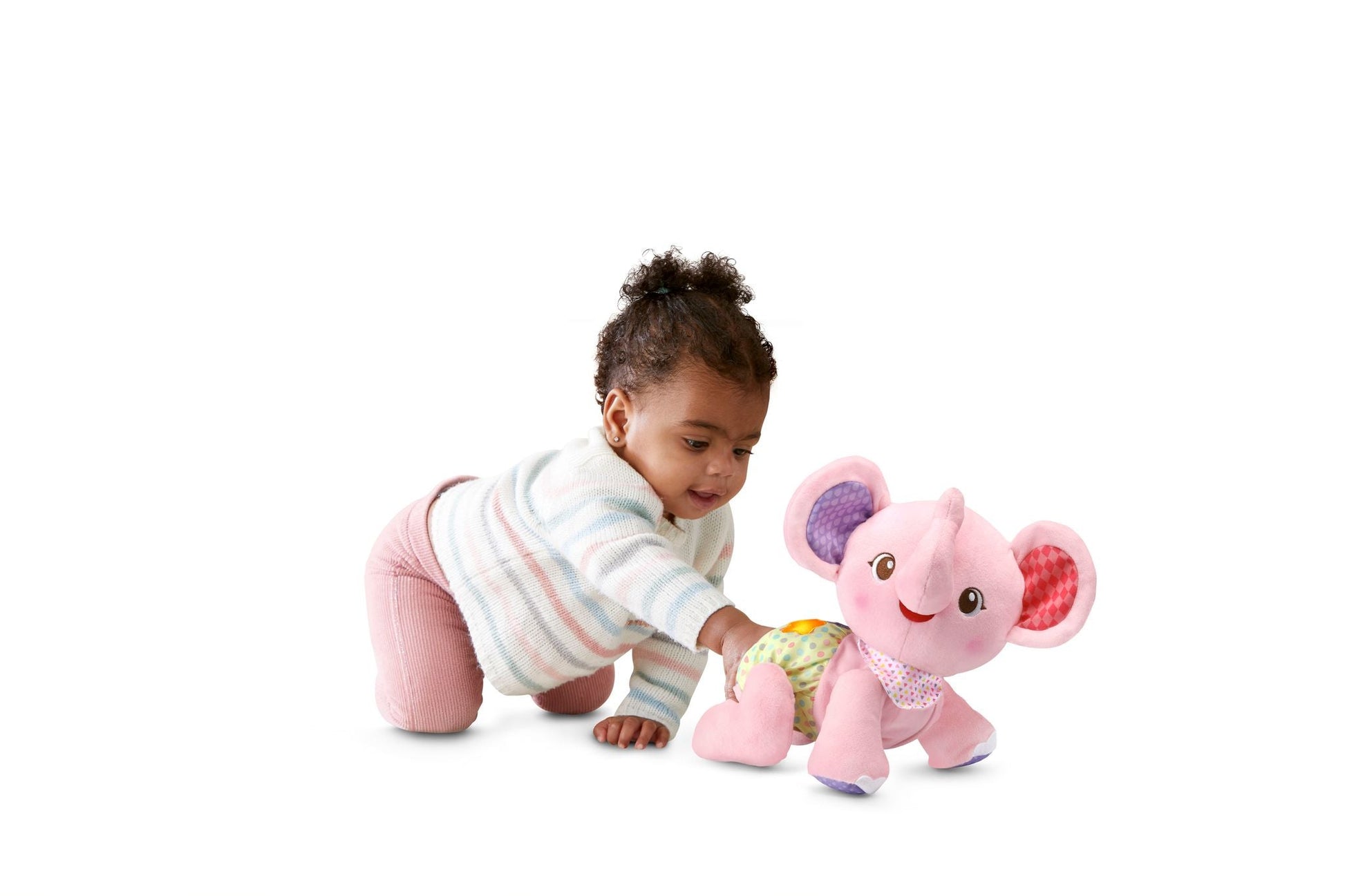VTech Baby Crawl With Me Elephant Pink - Toyworld Australia
