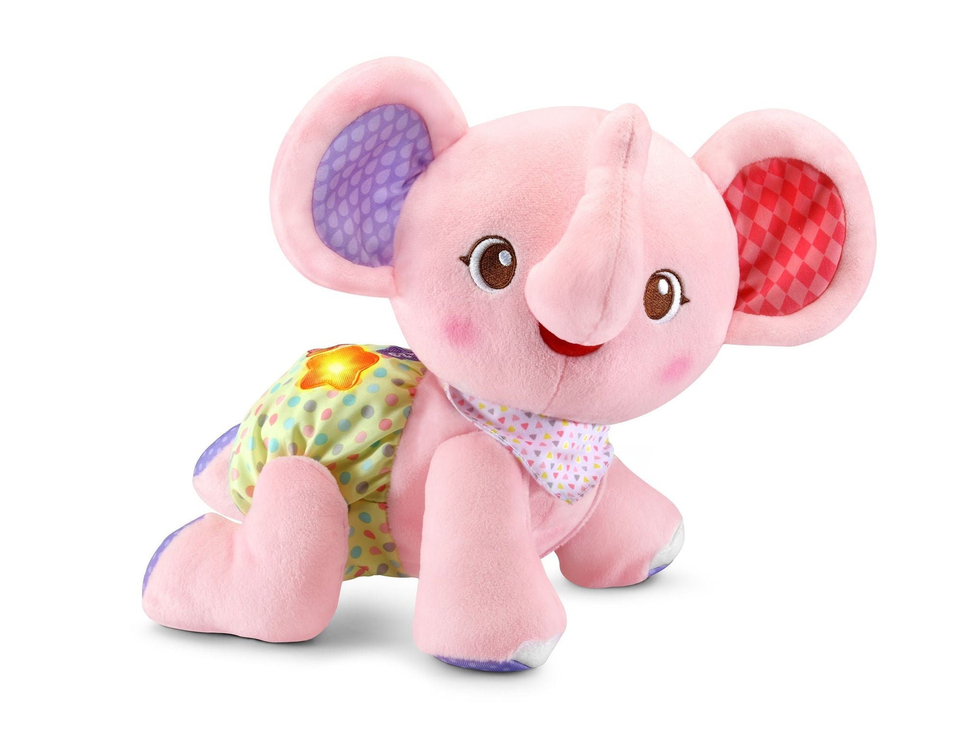 VTech Baby Crawl With Me Elephant Pink - Toyworld Australia