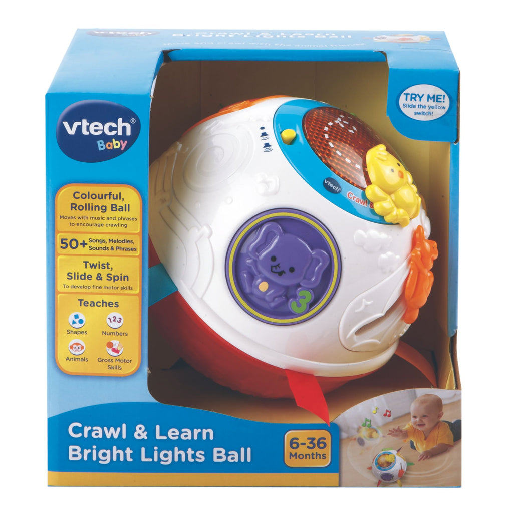 VTECH BABY CRAWL & LEARN BRIGHT LIGHTS BALL