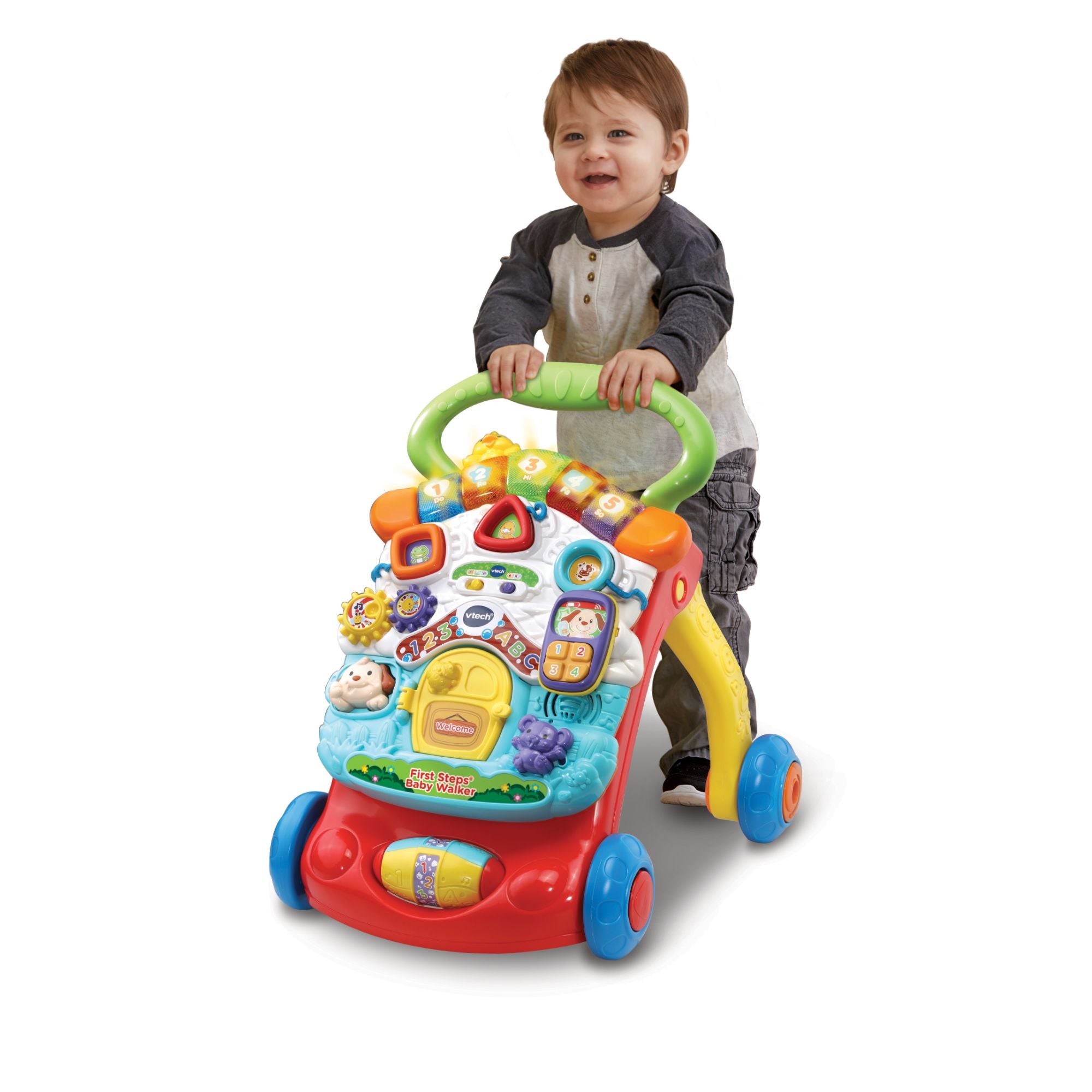 VTech First Steps Baby Walker Yellow
