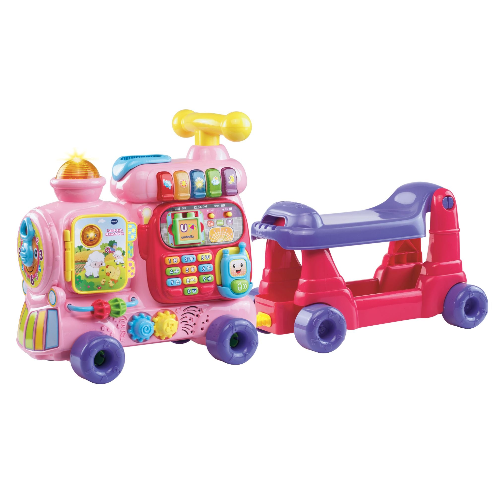 VTech Baby Push & Ride Alphabet Train Pink