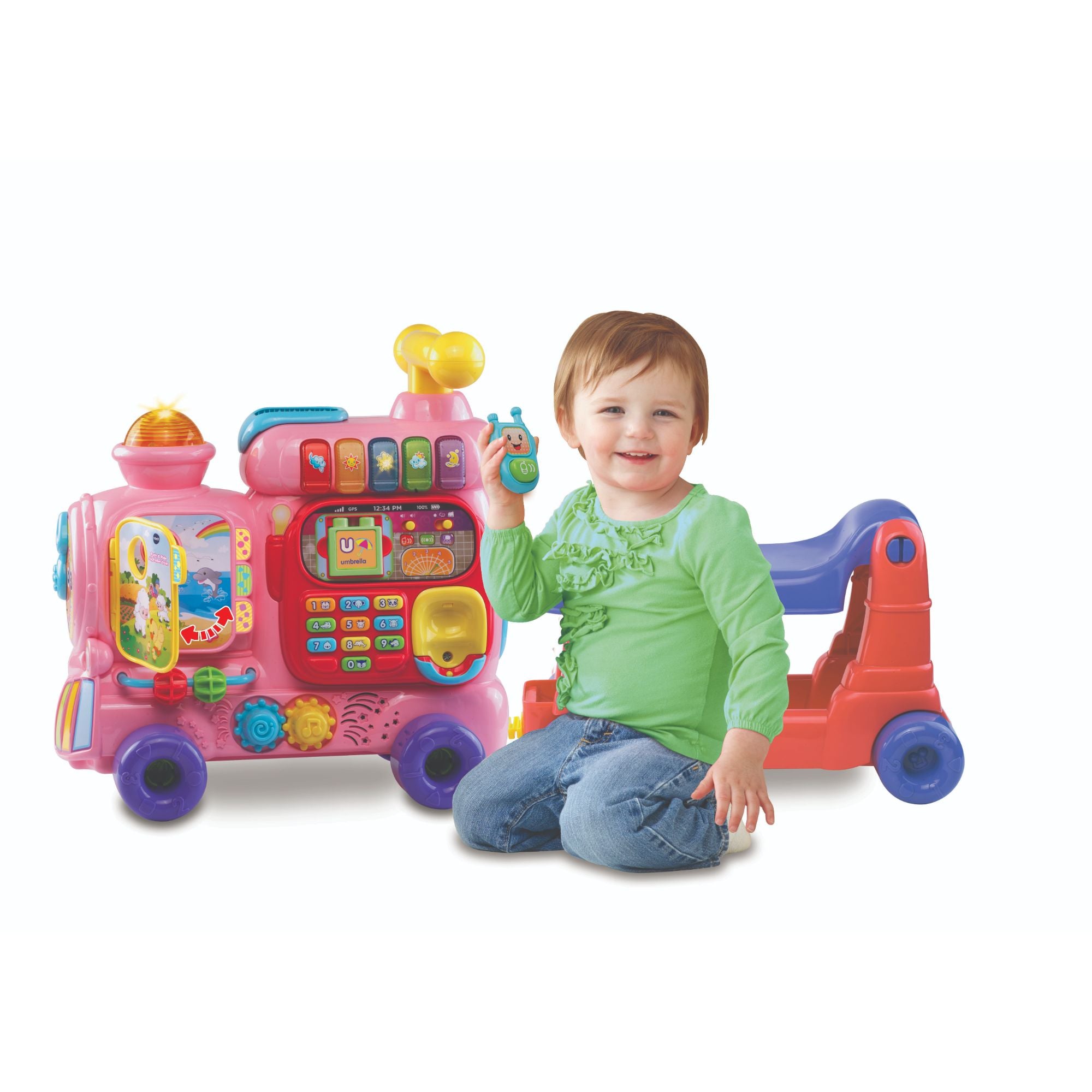 VTech Baby Push & Ride Alphabet Train Pink