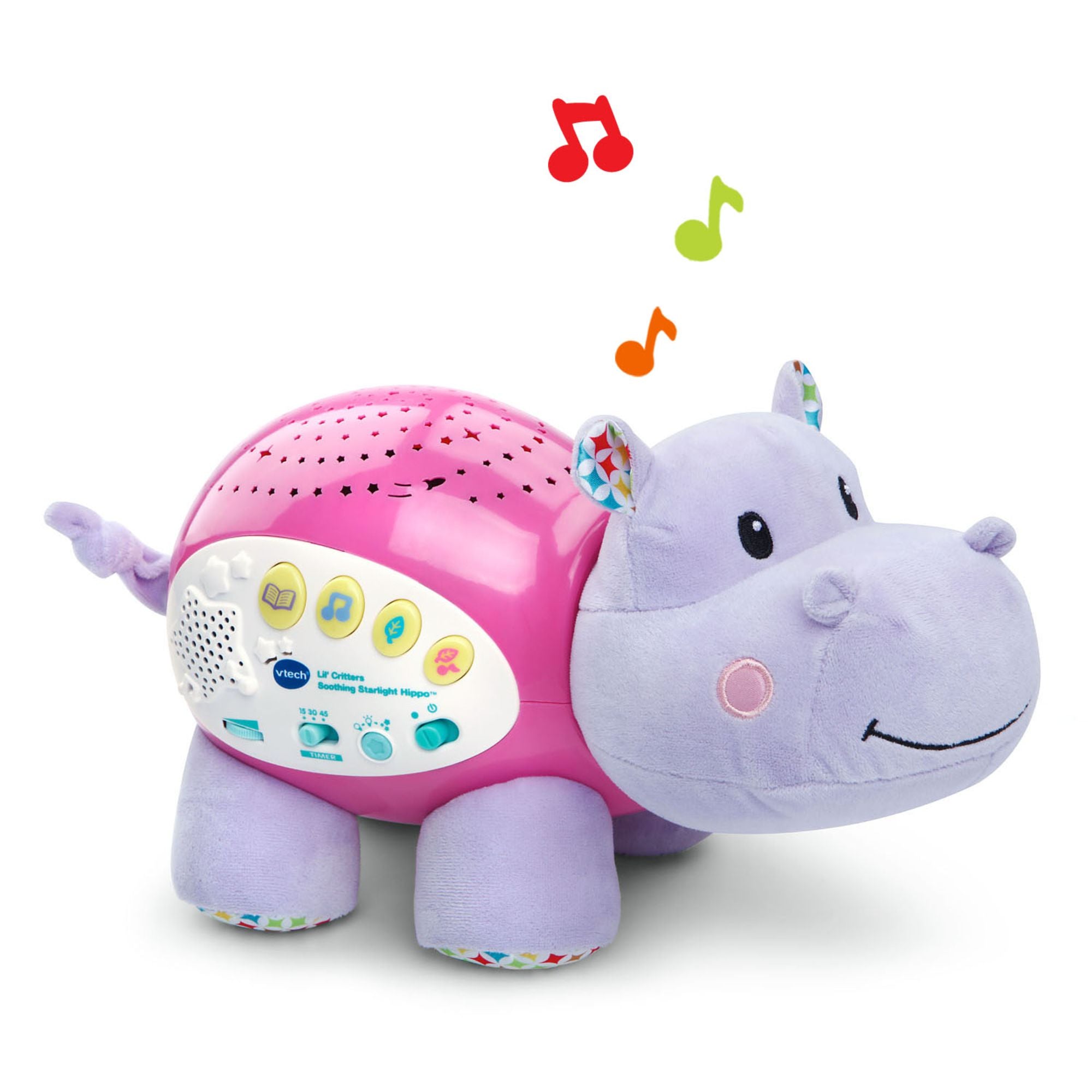 VTech Baby Starlight Sounds Hippo Pink