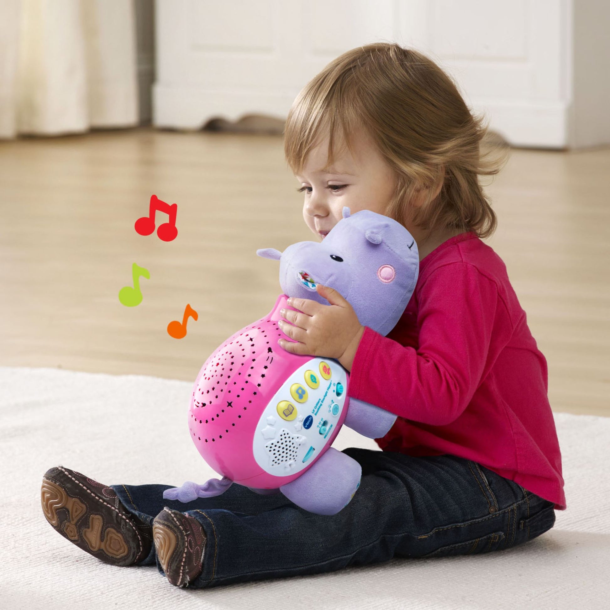 VTech Baby Starlight Sounds Hippo Pink – Toyworld Australia