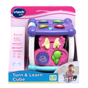 VTech Baby Turn And Learn Cube Pink